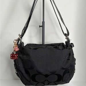 Black Coach Shoulder Bag